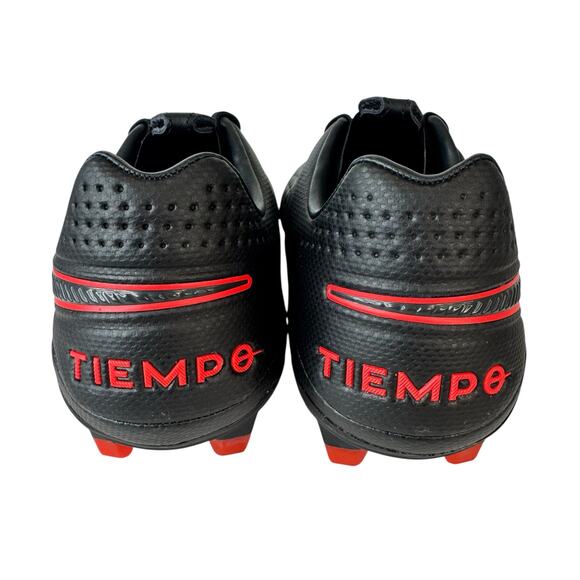 Nike Legend 8 Pro FG Soccer Cleats Men\'s Black Chili Red AT6133-060 Sz 6.5 New main image 5
